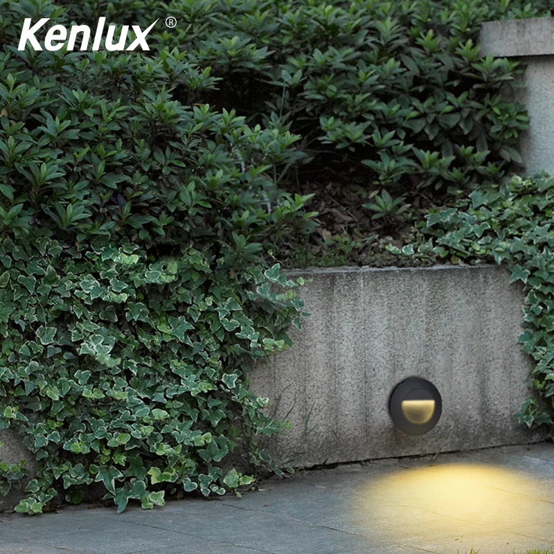 4 шт. светодиодные лестницы Светильник с типом спайки Round 3 Вт COB AC85 265V шаг