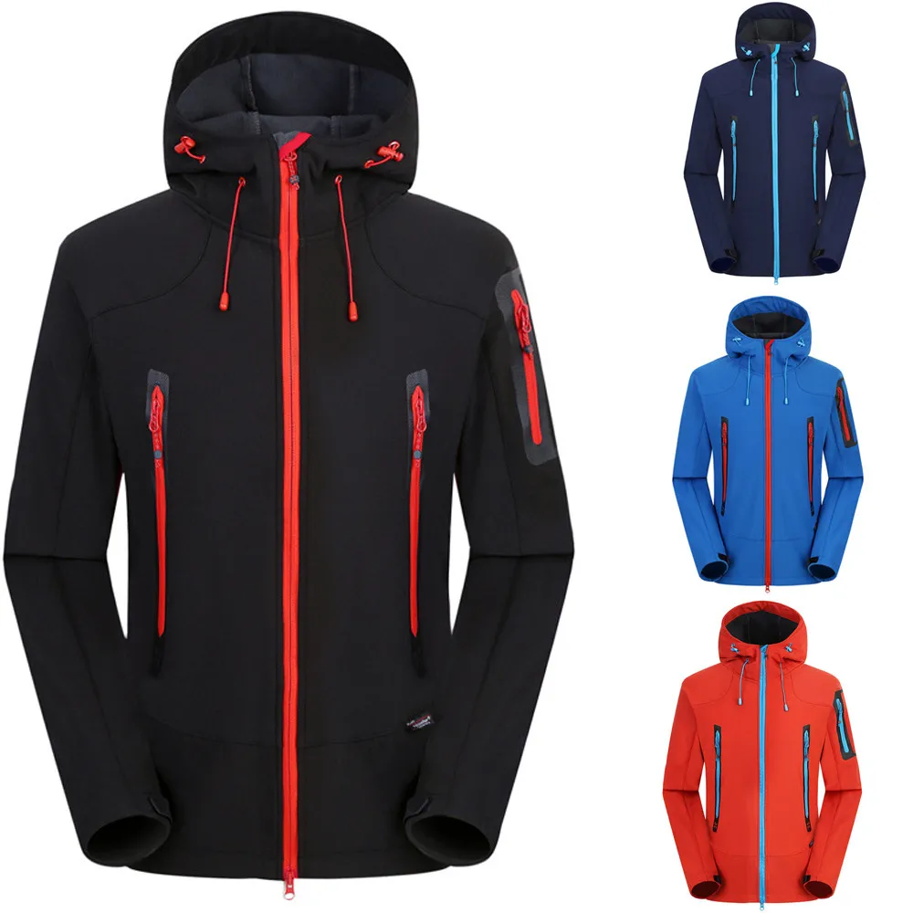 Мужская куртка мужская на молнии штурмовая Осенняя спортивная открытый карман