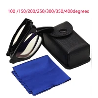 100150200250300350400 degree glasses magnifiers portable collapsible reading glasses ultralight presbyopic glasses