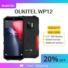Смартфон Oukitel WP12 защищенный, IP6869K, 4 Гб + 32 ГБ, 4000 мА  ч, четырехъядерный процессор, Android 11, экран мобильный телефон дюйма 5,5 дюйма HD + 500 Вт1300 Вт, камера 13 МП