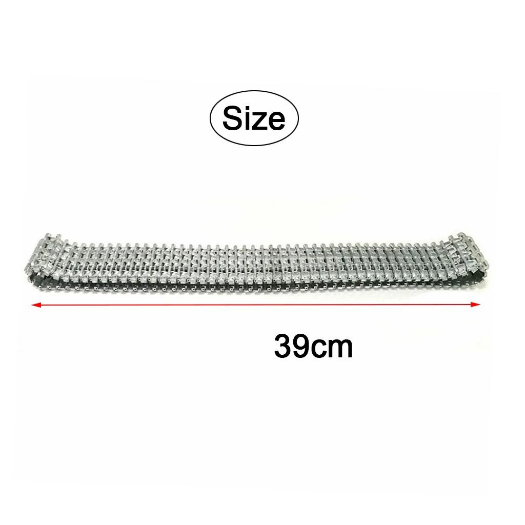 

RC Tank Belt, Metal Track Tank Belt Compatible with 1/16 Scale HengLong RC Tank