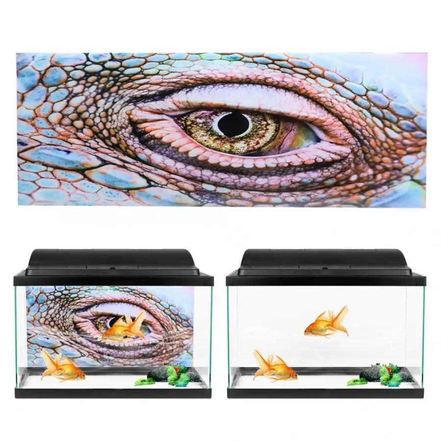 Фон для аквариума с изображением животных и глаз|Оборудование контроля