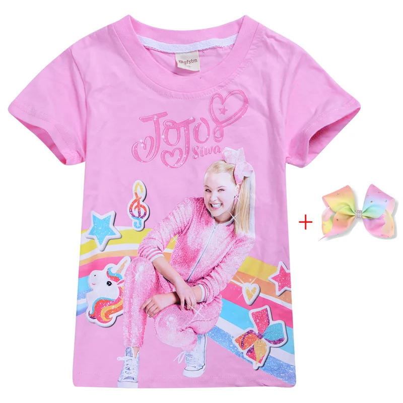 Детские спортивные костюмы для девочек Летняя модная одежда футболка детская с