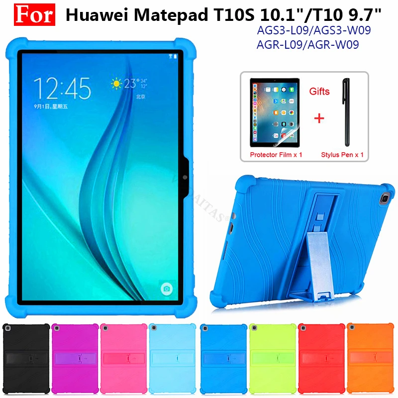 Новый чехол для Huawei Matepad T10S 2020 10 1 дюймов AGS3-L09/AGS3-W09 MatePad T10 детский чехол-подставка