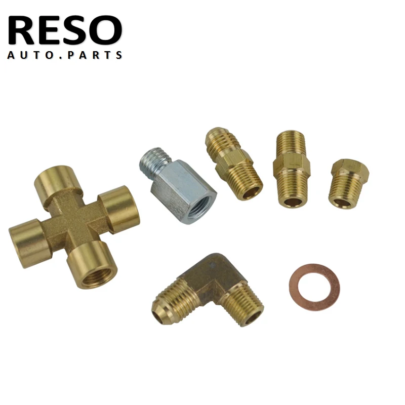 RESO 36 'Ƈ/8 NPT линии подачи масла 4AN возвратный комплект для T3 T4 T04E T70 T66 T67 Gt35 Gt45