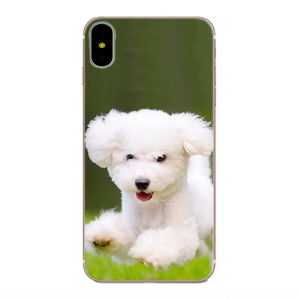 Чехол из ТПУ с рисунком розовой самоидовой Померанской собаки для HTC Desire 530 626 628 630