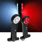 1 пара авто автомобиль грузовик Локоть Боковой габаритный фонарь светильник s 24V Индикатор светильник Предупреждение сигнальная лампа задний светильник для фургон-прицеп для грузовика автобуса