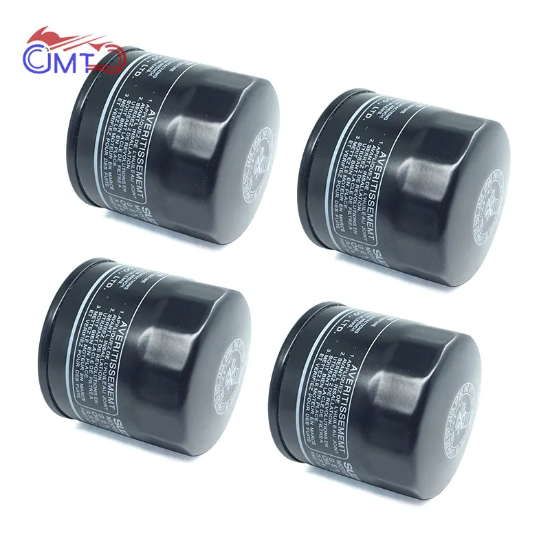 4 Pieces Для Suzuki C50 B T M50 B S50 Boulevard C800 VL800 Intruder volusion M800 VZ800 Marauder масляный фильтр части двигателя мотоцикла - Цвет: 4 Pieces