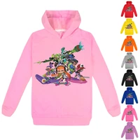 2 16y funny hoodies boys rock streetwear top suit children splatoon hoodie girls harajuku sweatshirt fashion anime cartoon coat