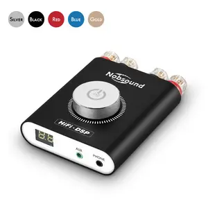 Nobsound Mini Bluetooth 5,0 TPA3116 цифровой усилитель мощности Hifi DSP стерео усилитель для наушников 200 Вт без адаптера