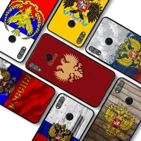 russia coat of arms phone case for huawei honor 10 lite 10i 20 8x funda for view 9 lite v30 9x pro back coque