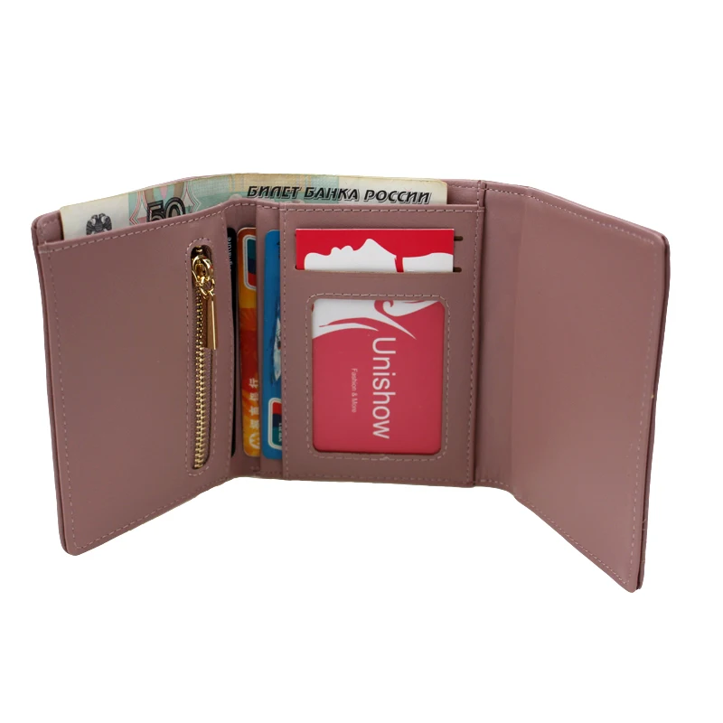 

Embroidered Flower Small Pu Leather Women Wallet 2020 Brand Designer Mini Women Purse Young Girl Coin Purse Wallet