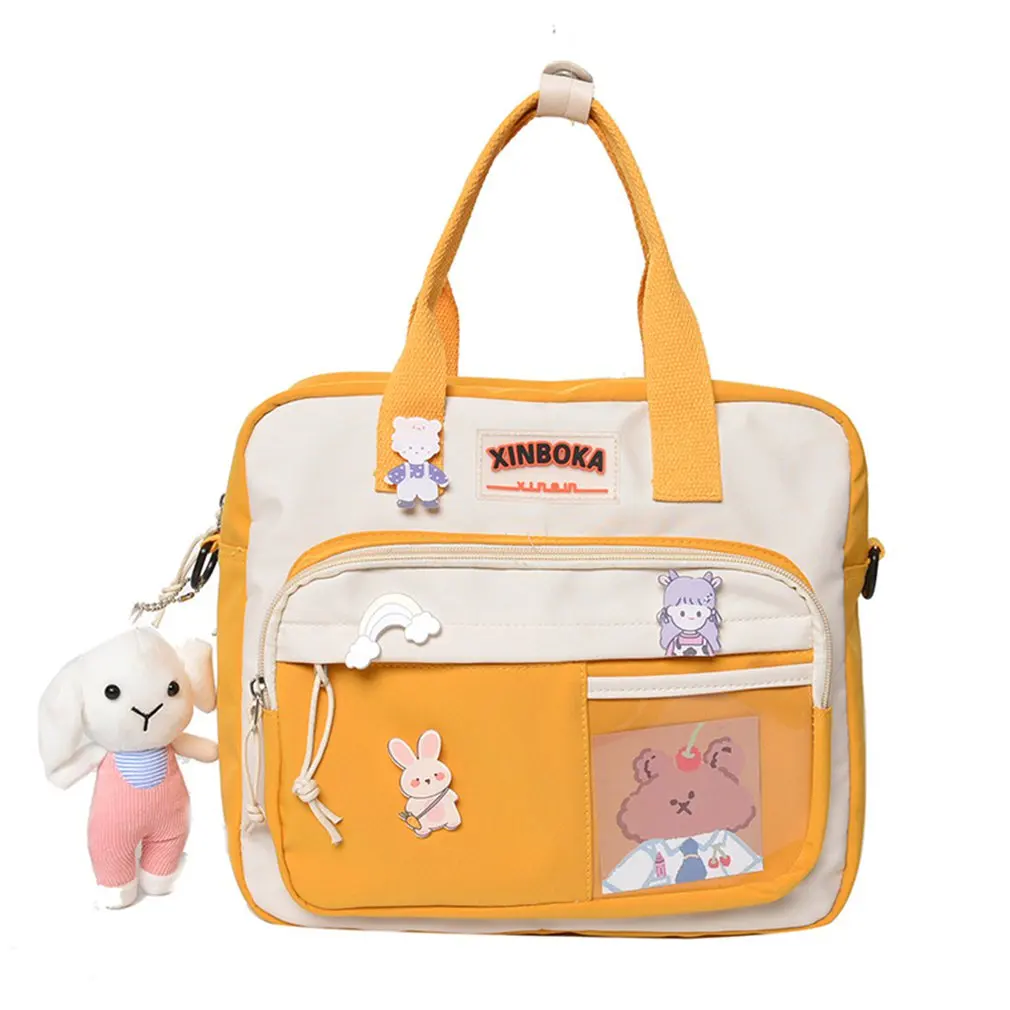 

Рюкзак для девочек-подростков, портативный многофункциональный дорожный ранец на плечо, женский маленький школьный портфель, женские рюкз...