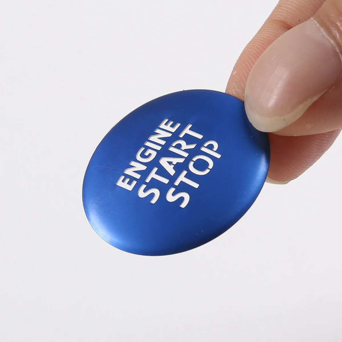 Для Toyota Tacoma 2016 2020 двигателя крышка кнопки запуска Алюминий брелок для автомобильных ключей декор начать