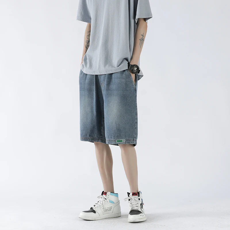 

baggy jeans Men's Classic Blue Black Slim-fit Jeans Business Cotton Elastic Regular Fit Denim Pants Male Brand Trousers