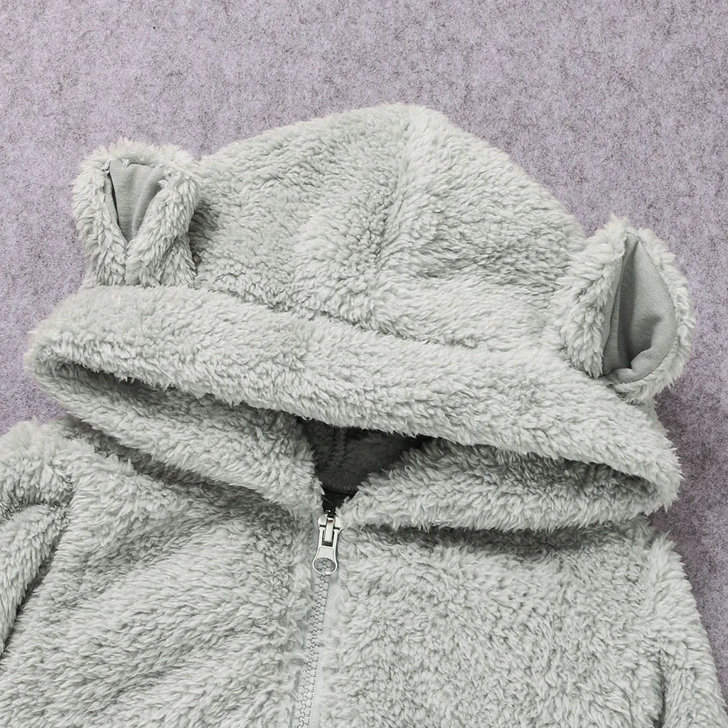 ARLONEET детские мальчики девочки плюшевые и бархатные флисовые комбинезоны с