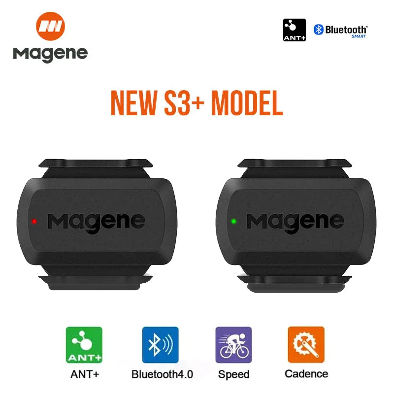 Magene S3 + Датчик скорости/частоты вращения педалей велосипеда и H64 монитор