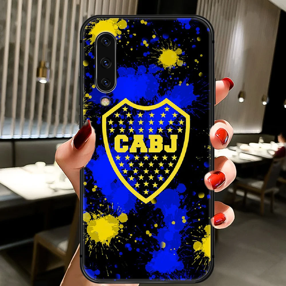 

Boca Juniors Phone Case Cover For Samsung Galaxy A10 A20 A30 E A40 A50 A51 A70 A71 J 5 6 7 8 S black Bumper Soft Cover Painting