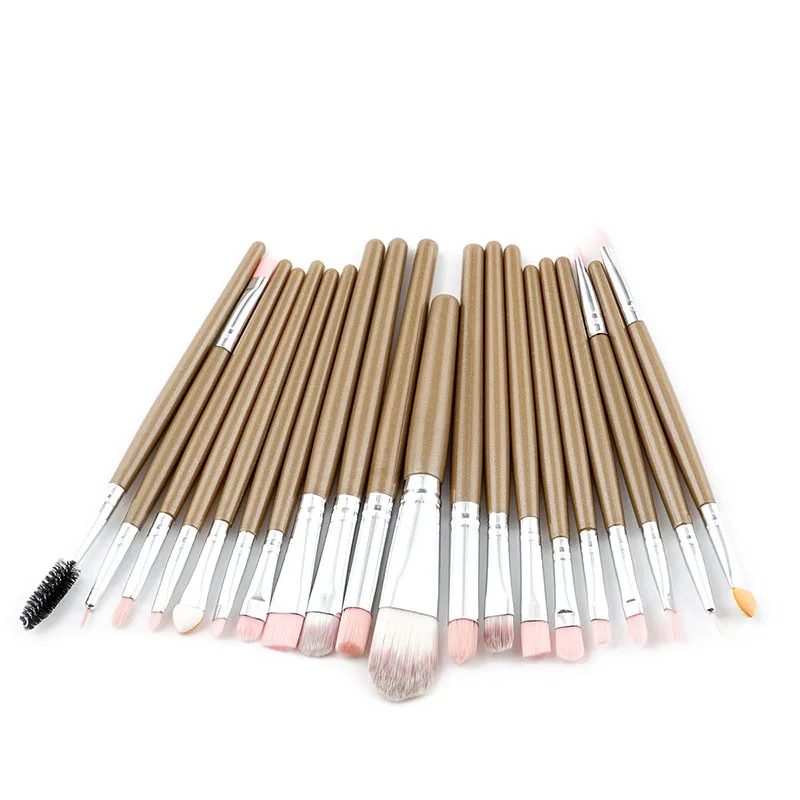 

10 Designs 20Pcs Professional Makeup Brushes Set Stylish Blush Powder Foundation Eyeshadow Eyeliner Lip Brushes Cosmetic Tools