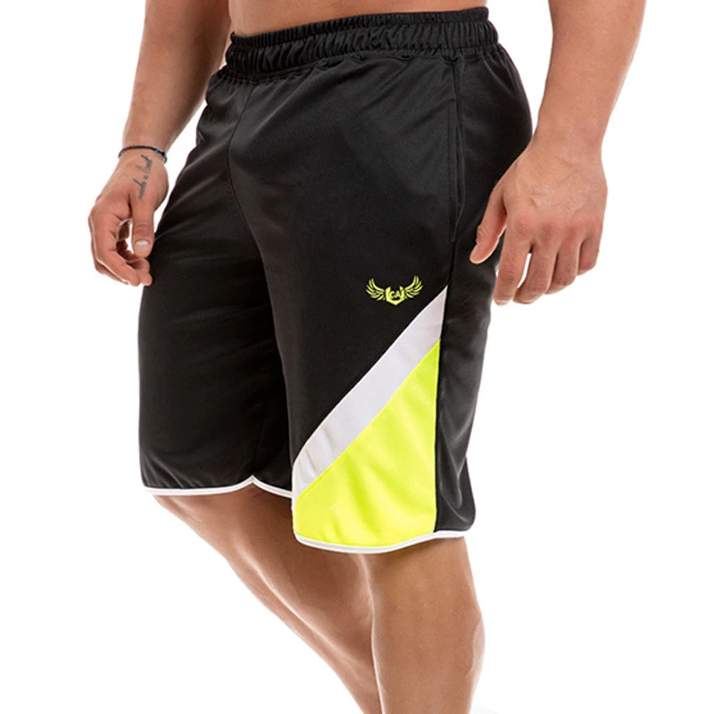 Новинка летние модные мужские спортивные брюки шорты для фитнеса и бега