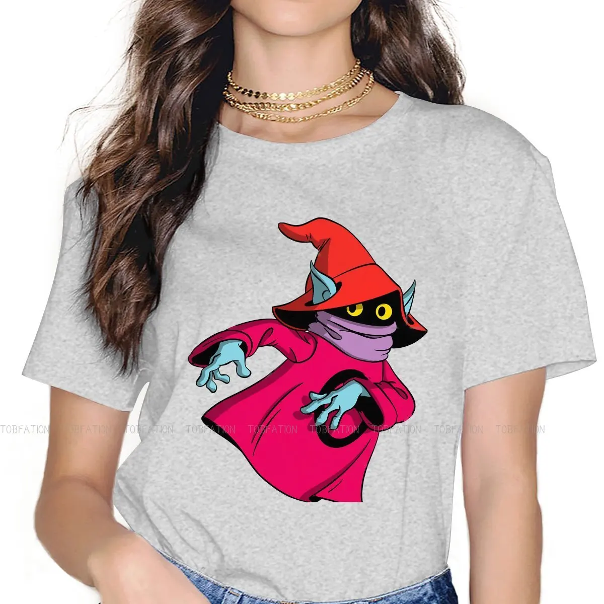 

Orko Classic Hipster TShirts He Man Masters of Universe Ardent Female Pure Cotton Streetwear T Shirt O Neck Oversized