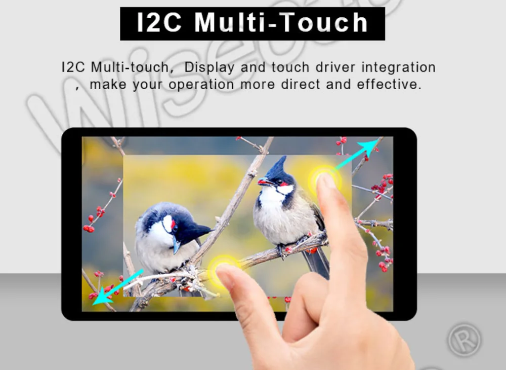 5.5 Inch FHD 1920*1080 Landscape Lcd Display With I2C Touch Screen MIPI Driver Board For Raspberry Pi 3 4  Android TV Box PS4 enlarge