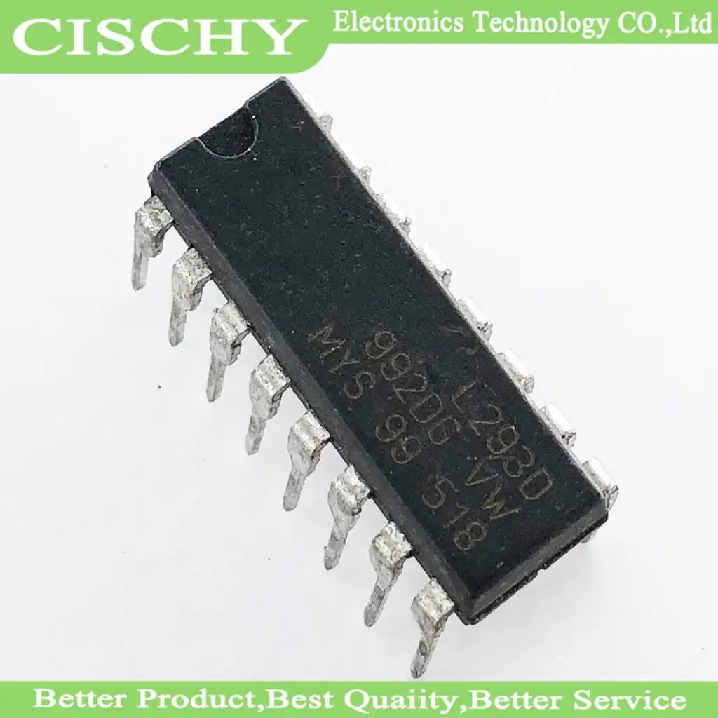 

5 шт. L293D DIP16 L293 L293NDE DIP-16 Новый и оригинальный IC