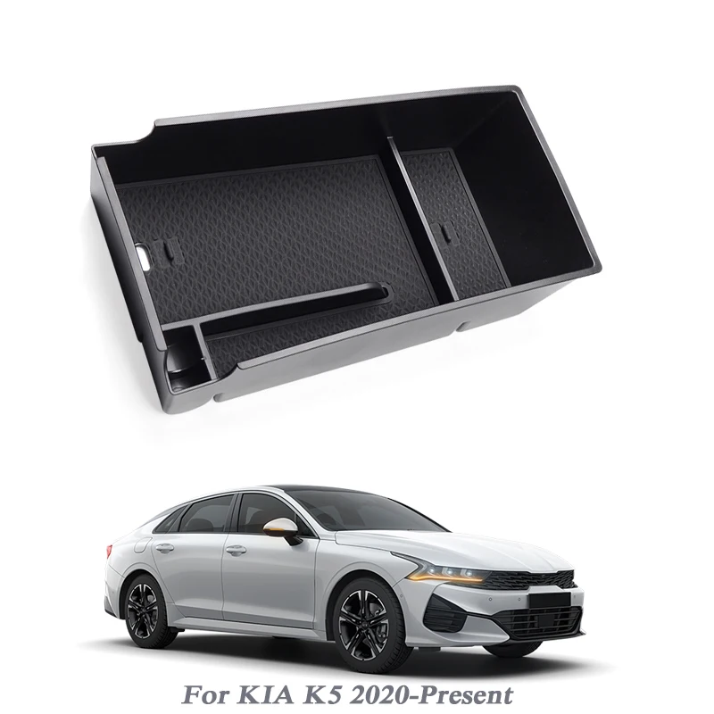 

Ящик для хранения для KIA K5 2020 2021 LHD, Стайлинг автомобиля, центральная консоль, подлокотник, ящик для хранения, чехлы, аксессуары для интерьера
