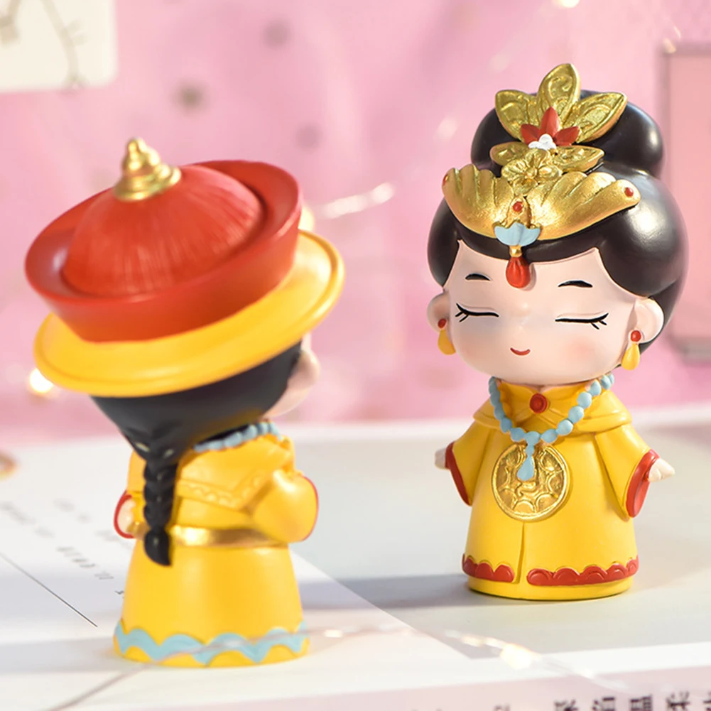 Мини Король Королева модель фигурка орнамент шкаф микро пейзаж свадебный Декор