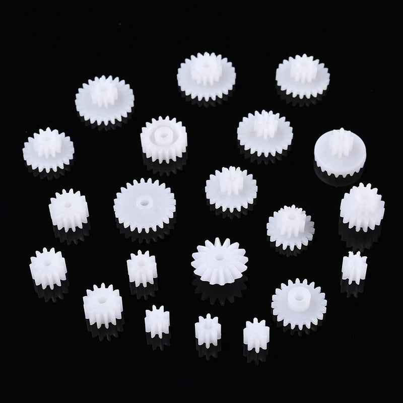 75 шт. Пластик Шестерни стеллаж для выставки товаров шкив ремень червячная