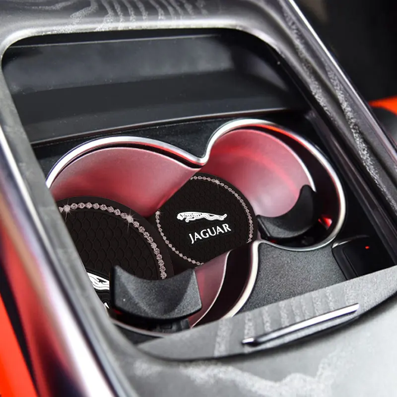 1 шт. Алмазный Автомобильный держатель для чашки подставка нескользящий коврик