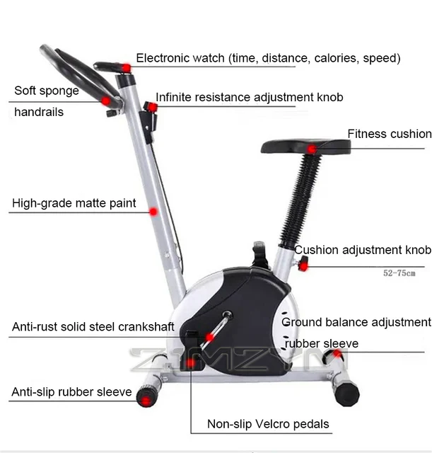LED Display Bicycle Fitness Exercise Bike Cardio Tools Home Indoor Cycling Trainer Stationary Body Building Fitness Equipment 3
