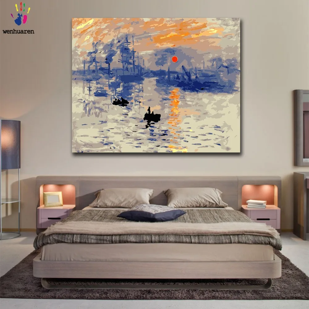 Набор для рисования по номерам &quotсделай сам&quot картинки раскраски | Дом и сад