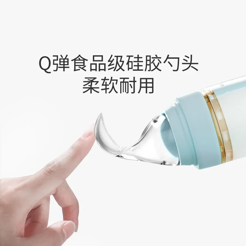 Ложка детская Parabebe bear силиконовая для кормления грудью|Принадлежности| |