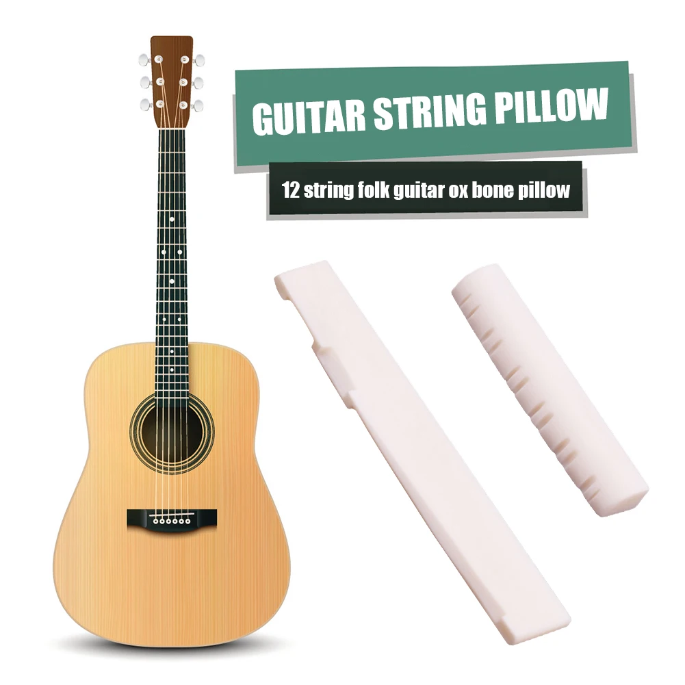 12 saiten ukulele string brücke rinder knochen sattel musical instrument teil klassische elektrische akustische gitarre mutter set free global sh