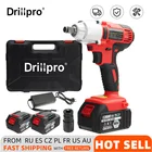 Беспроводной Электрический ударный гайковерт Drillpro, 12 дюйма, 2 шт., литий-ионный аккумулятор для Makita, 18 в, 110-240 В