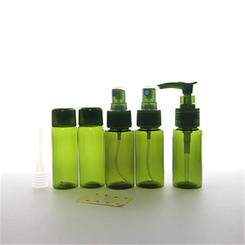 

7 шт., одноразовые бутылки для путешествий, 40 мл