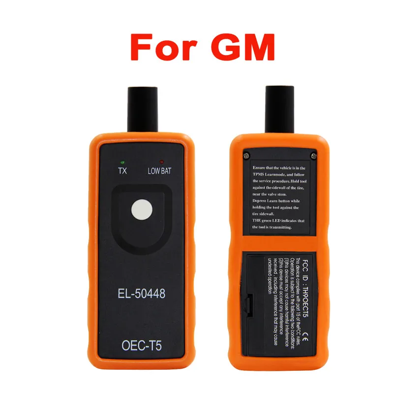

EL 50448 EL-50448 TPMS для GM для датчика давления в шинах Opel, инструмент сброса активации TPMS + OEC-T5 сканер TPMS