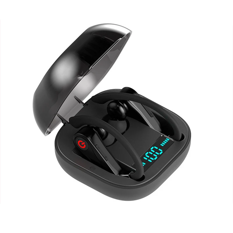 Arikasen настоящие беспроводные наушники bluetooth 5,0 наушники TWS спортивные наушники 3D стерео звук с микрофоном и чехол для зарядки
