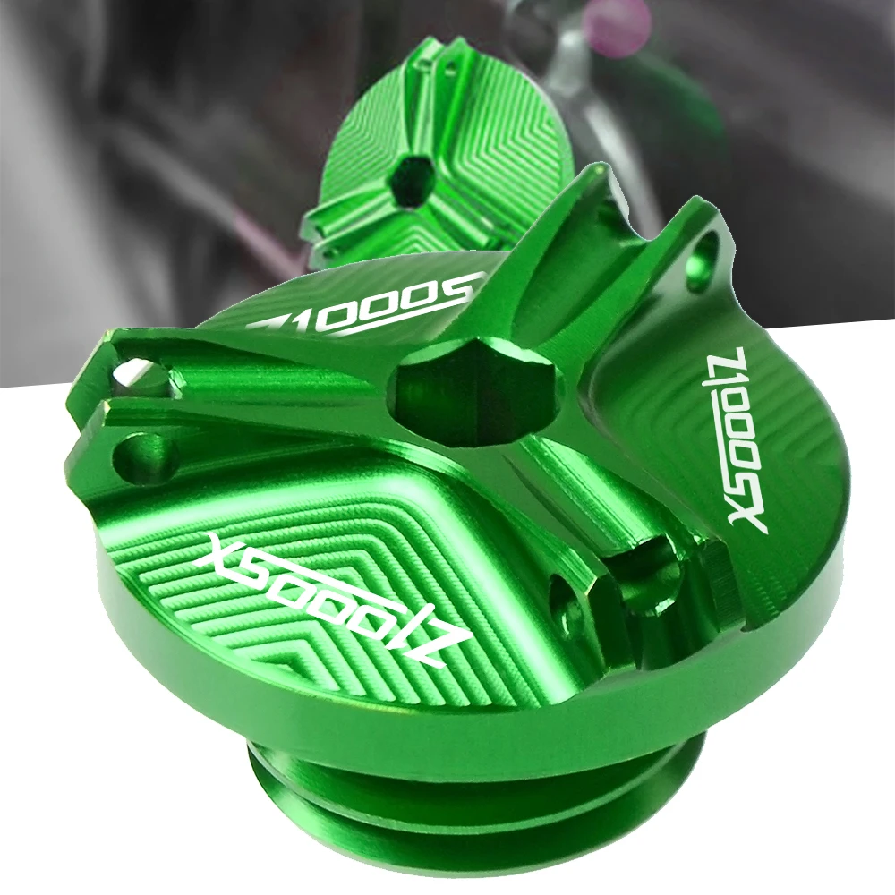 

Motorcycle Accessories Engine Oil Filter Cup Plug Cover For Kawasaki Z1000SX Z 1000 SX Z1000 SX 2017 2018 2019 2020 2021 2022-On