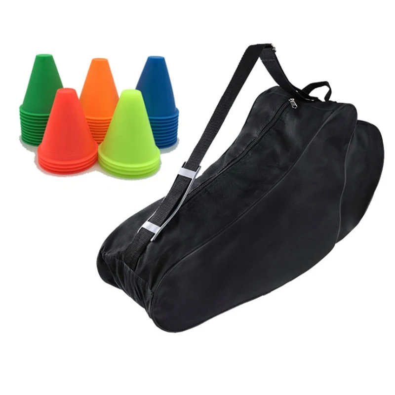 Качественная утолщенная сумка для катания на коньках взрослых детский роликовый