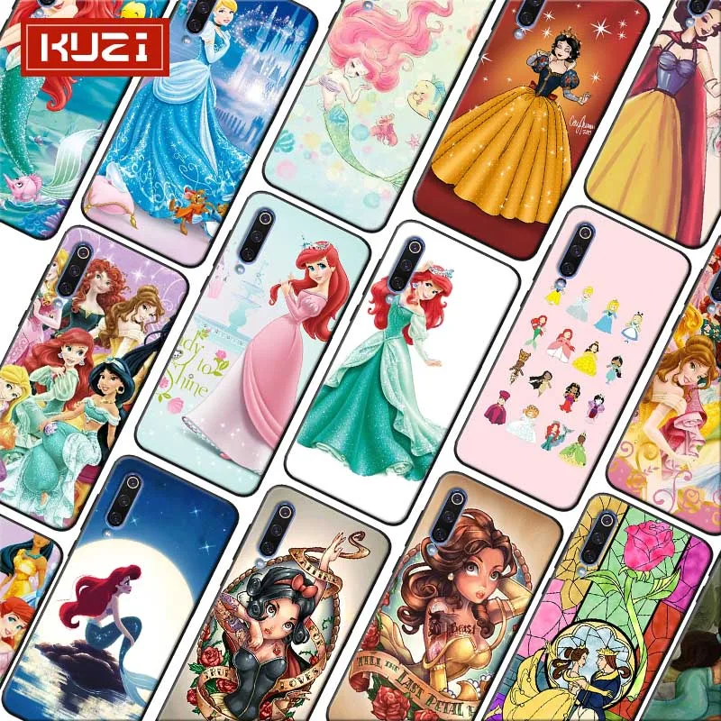 Мягкий силиконовый чехол принцессы Ариэль Русалочки снежной для телефона samsung