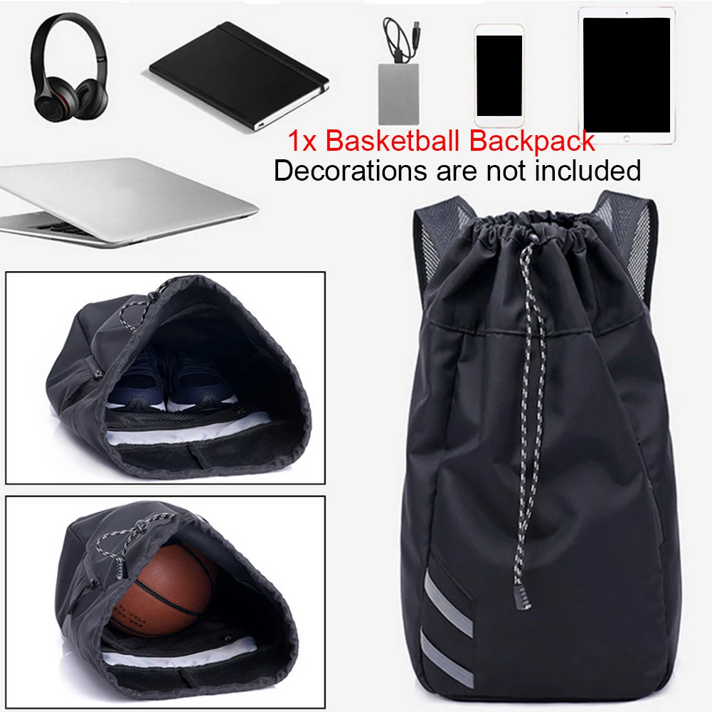 Мужской рюкзак-ведро для баскетбола водонепроницаемый школьный ранец хранения и