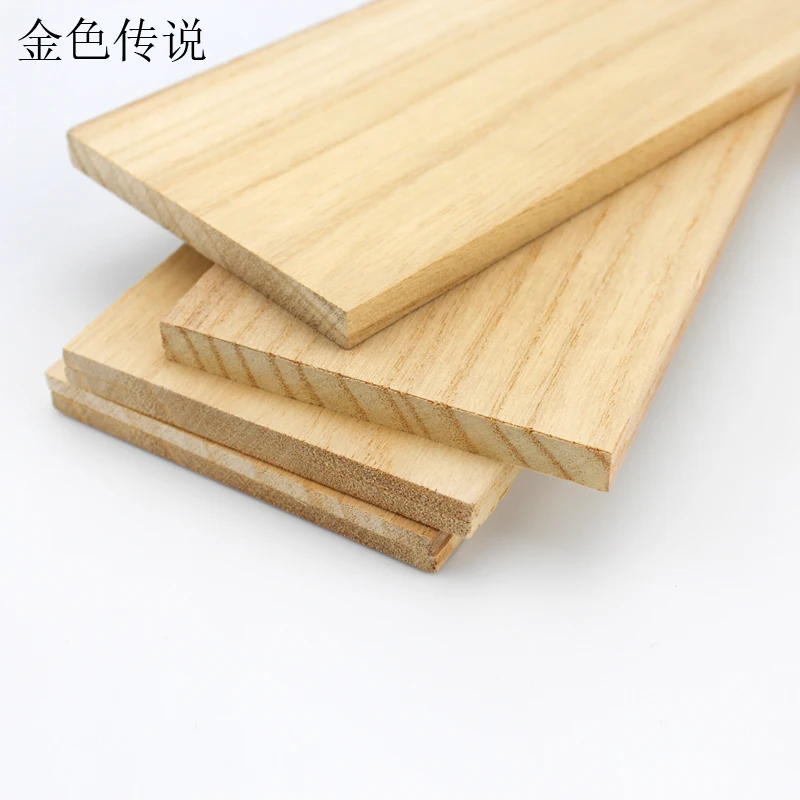 Tung wood board 1/2/3/5 mm solid cabin model material DIY handmade small | Дом и сад