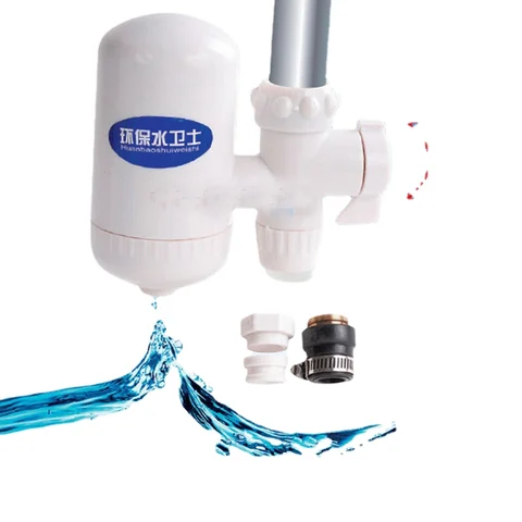 Фильтр-очиститель воды для домашнего использования, керамический картридж, высокотехнологичный, белый