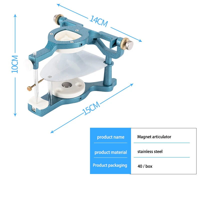 

New Dental Anatomic magnetic articulator Dental Lab Equipment Tools for dental lab die model work