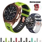 Ремешок силиконовый для Samsung Galaxy Watch 3 45 мм46 мм Gear S3 Frontier Hwawei Watch Gt 2 pro, браслет для часов 22 мм Amazfit GTR247 мм