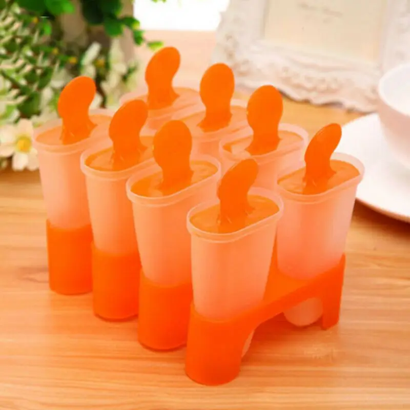 Форма для мороженого с крышкой палкой коробка Фруктового изготовления льда DIY