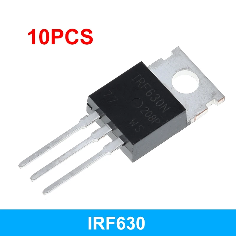 ТРАНЗИСТОР IRF510 IRF520 IRF530 IRF540 IRF630 IRF640 IRF730 IRF740 IRF830 IRF840 TO 220 TO220 10 шт.|Интегральные схемы|