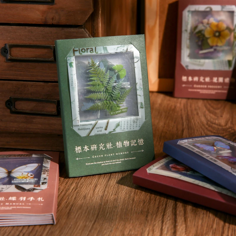 Образцы бабочки цветы растения декоративные наклейки для домашних животных Стик